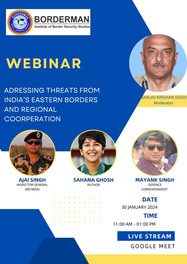 Addressing Threats from India's Eastern Borders and Regional Cooperation